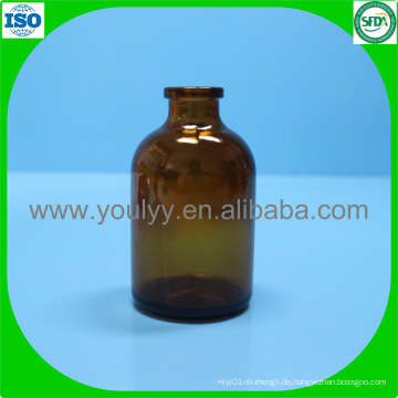 50ml Amber Geformte Durchstechflasche